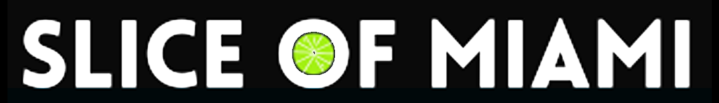 SLICE OF MIAMI BLACK LOGO